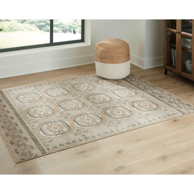 Large Picture of Signature Design by Ashley Bachby R407682 Medium Rug