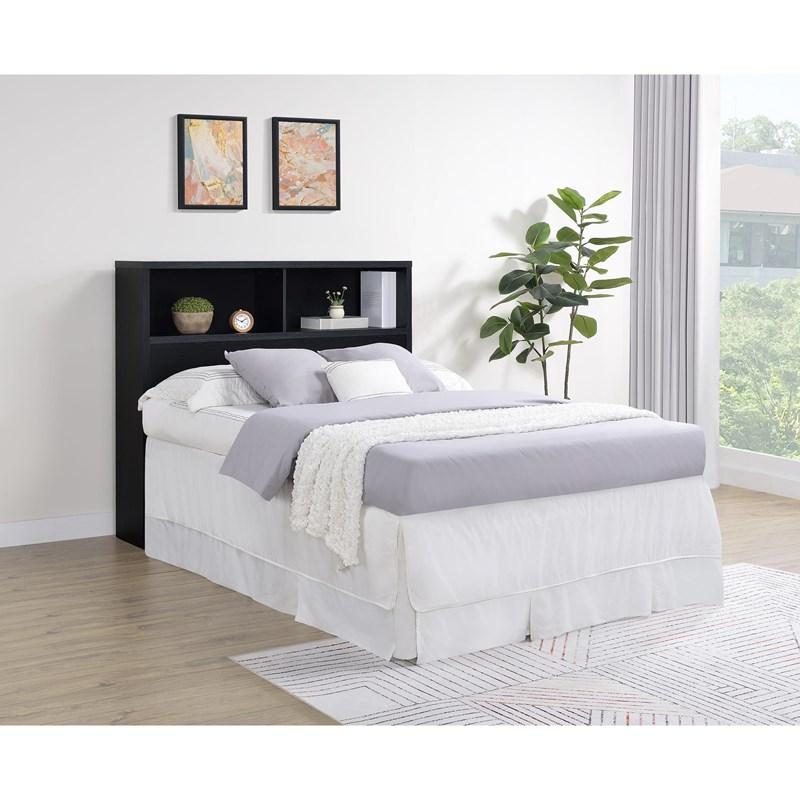 Large Picture of Coaster Furniture Westpark 315851F 49-inch Full Bookcase Headboard - Black