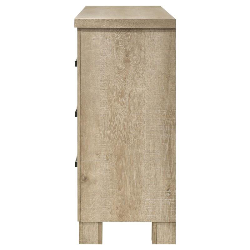 Large Picture of Coaster Furniture Oakglen 225103 6-drawer Dresser - Weathered Oak
