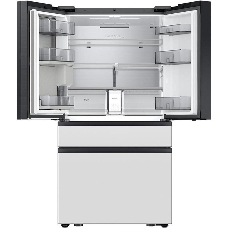 36-inch, 29 cu. ft. 4-Door French Door Refrigerator with AI Family Hub™ (RF90F29AEW/AA) image 3