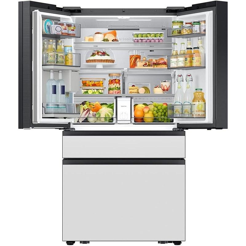 36-inch, 29 cu. ft. 4-Door French Door Refrigerator with AI Family Hub™ (RF90F29AEW/AA) image 4