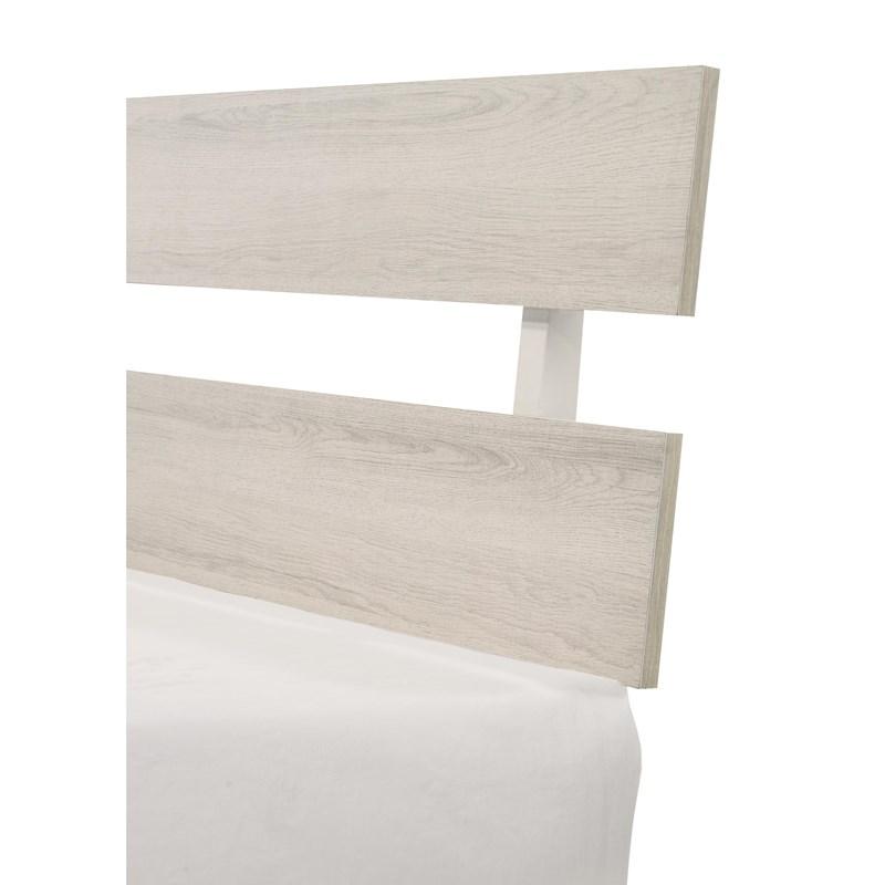 Large Picture of Crown Mark Atticus B6982-K-BED King Bed - White