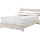 Crown Mark Atticus B6982-Q-BED Queen Bed - White