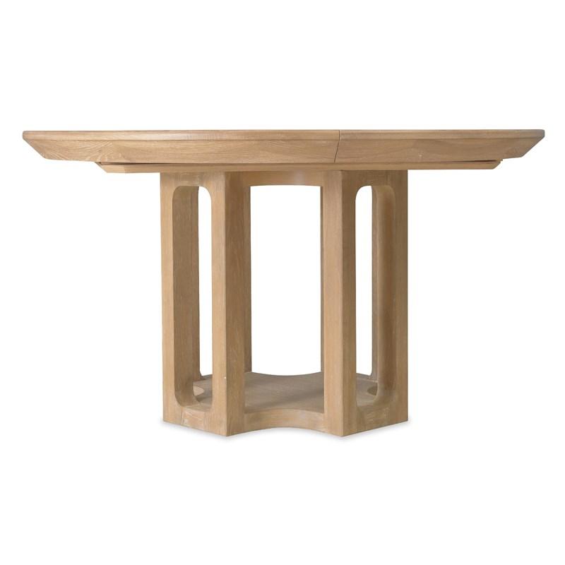 Hooker Furniture 6081-75201-82 Banyon Bay Round Dining Table with One 18-inch Leaf