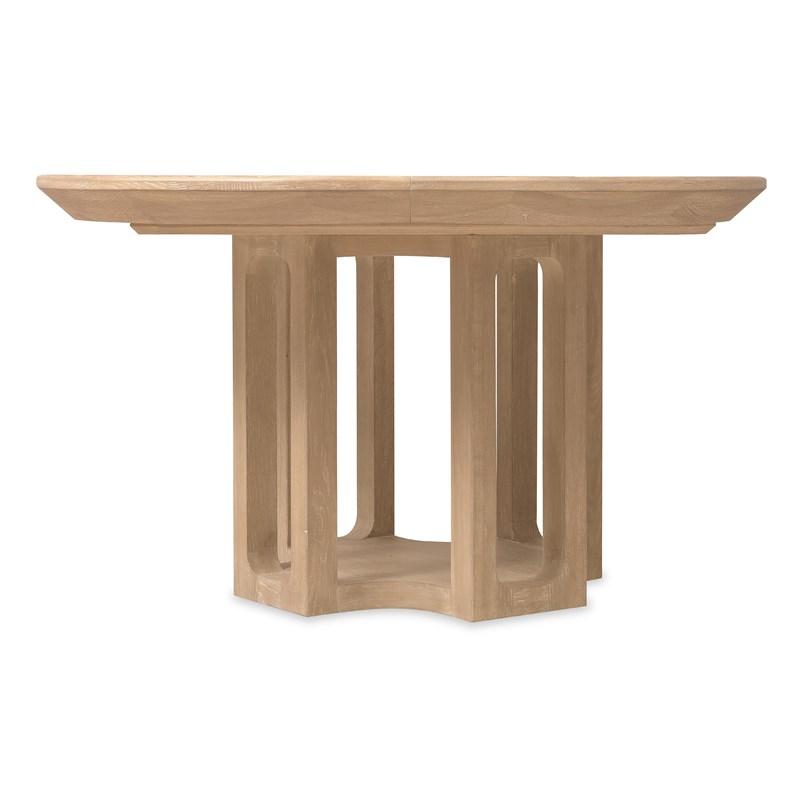 Large Picture of Hooker Furniture 6081-75201-82 Banyon Bay Round Dining Table with One 18-inch Leaf