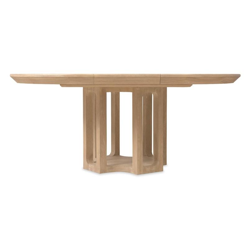 Large Picture of Hooker Furniture 6081-75201-82 Banyon Bay Round Dining Table with One 18-inch Leaf