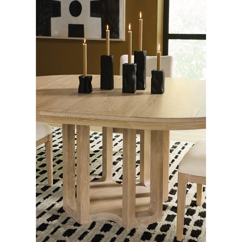 Large Picture of Hooker Furniture 6081-75201-82 Banyon Bay Round Dining Table with One 18-inch Leaf