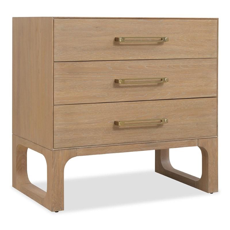Hooker Furniture 6081-90016-82 Banyon Bay Three Drawer Nightstand