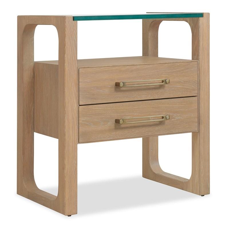 Hooker Furniture 6081-90116-82 Banyon Bay Two Drawer Nightstand