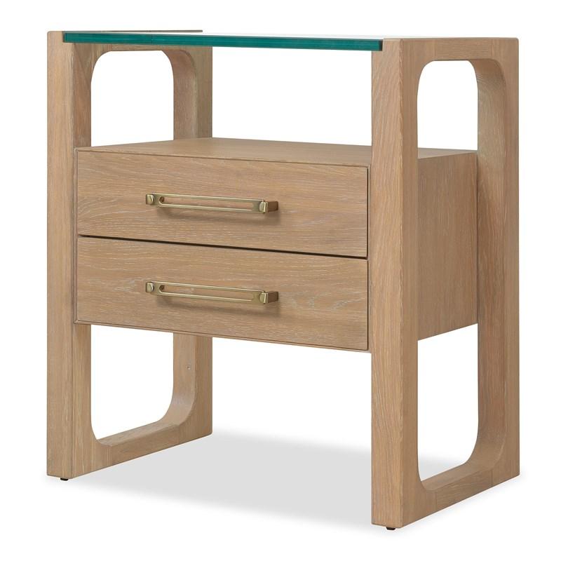Large Picture of Hooker Furniture 6081-90116-82 Banyon Bay Two Drawer Nightstand