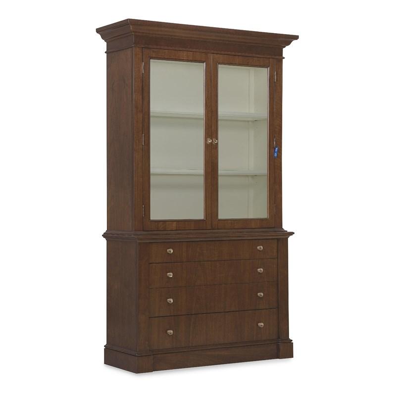 Large Picture of Hooker Furniture 6123-75906-89 Archives Display Cabinet