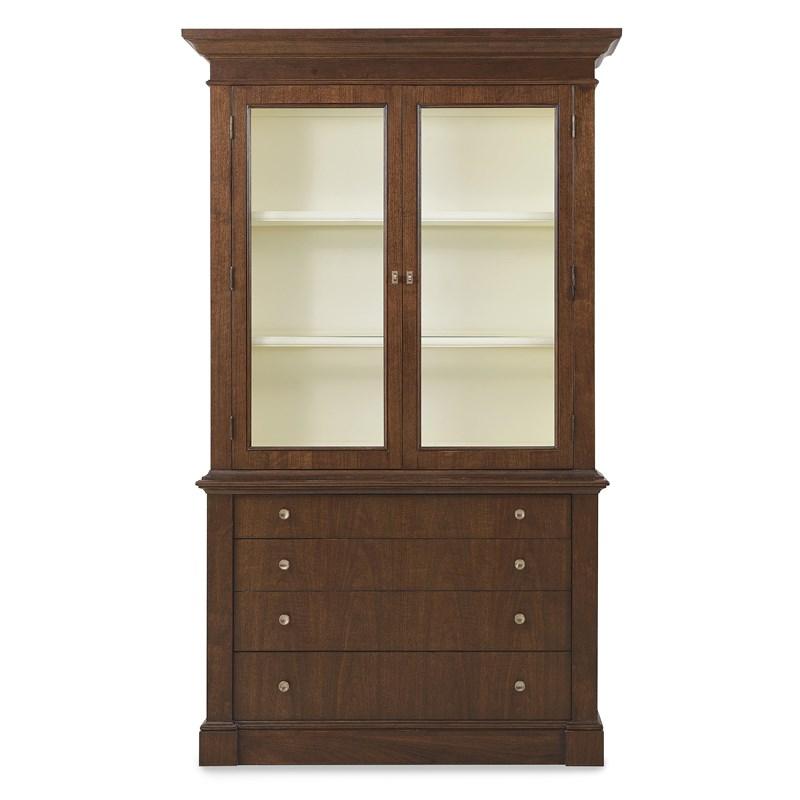 Large Picture of Hooker Furniture 6123-75906-89 Archives Display Cabinet
