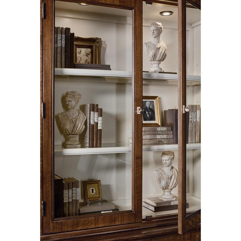 Large Picture of Hooker Furniture 6123-75906-89 Archives Display Cabinet