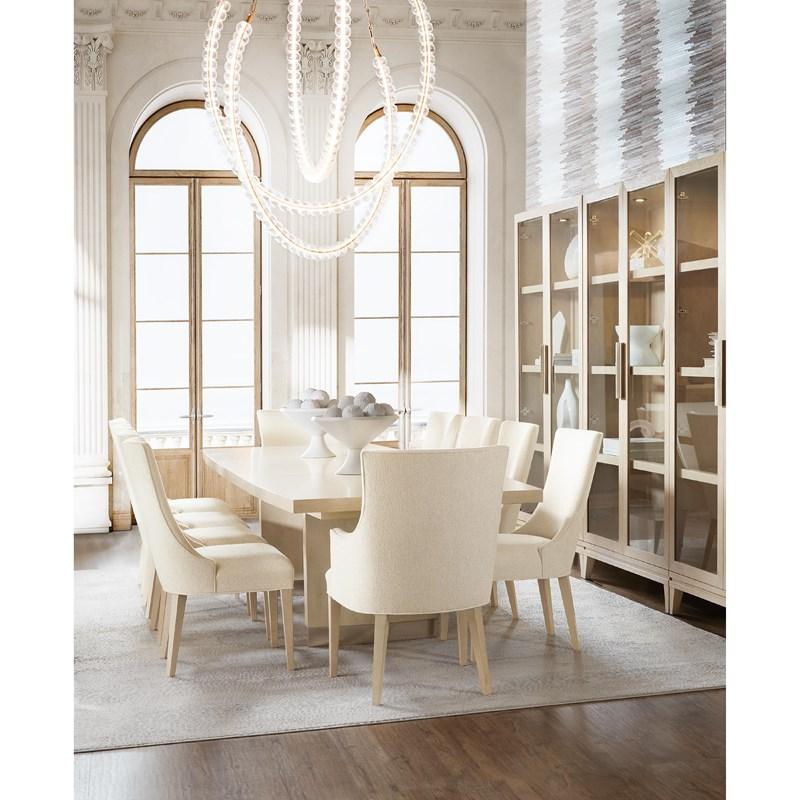 Large Picture of Hooker Furniture 6133-75200-80 Westwood Rectangle Dining Table with Two 20-inch Leaves