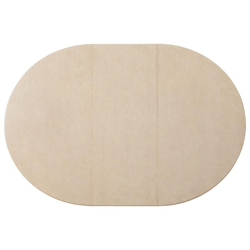 Large Picture of Hooker Furniture 6133-75221-80 Westwood Round Dining Table with One 20-inch Leaf