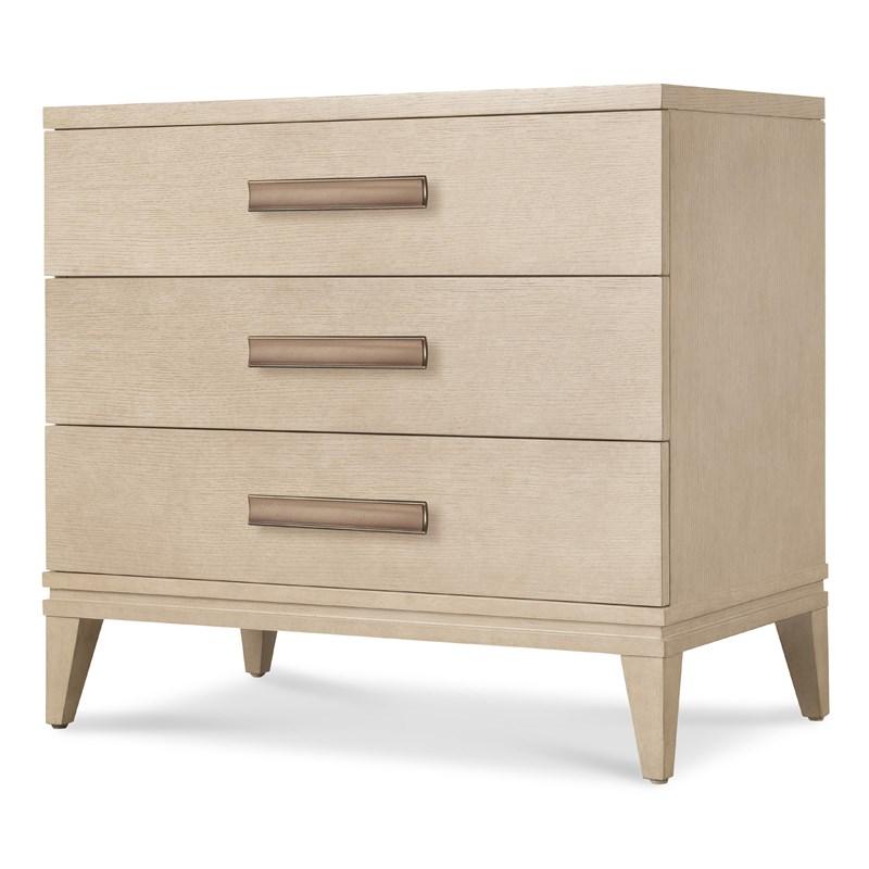 Large Picture of Hooker Furniture 6133-90016-80 Westwood Three-Drawer Nightstand
