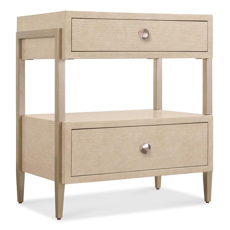 Hooker Furniture 6133-90116-80 Westwood Two-Drawer Nightstand