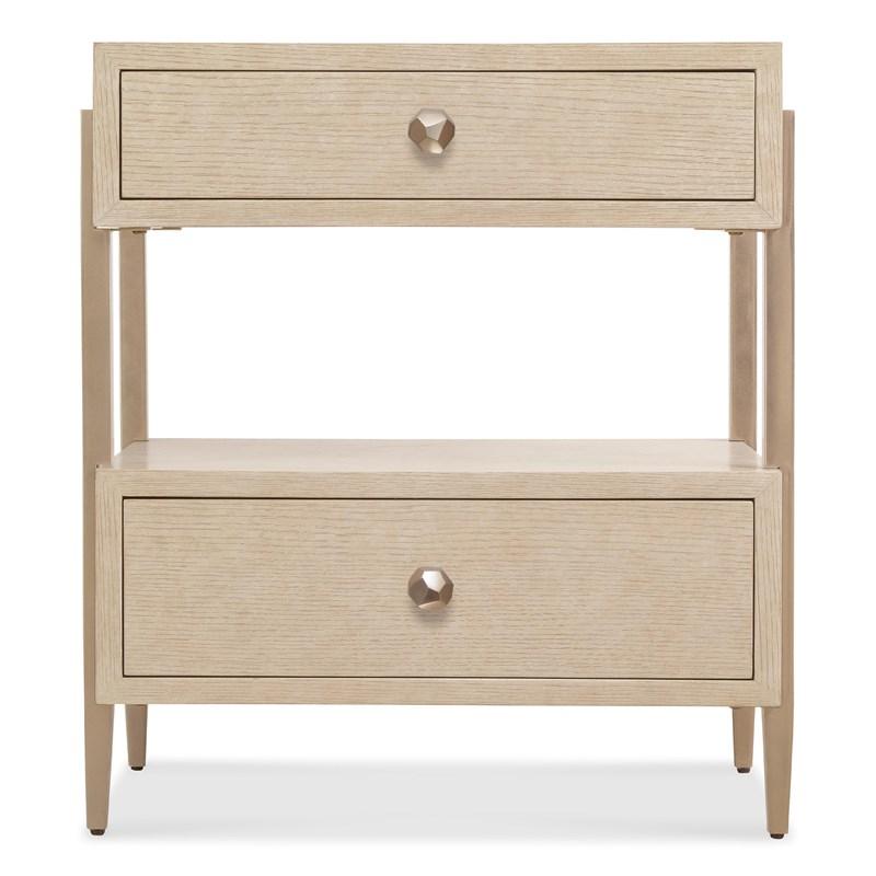 Large Picture of Hooker Furniture 6133-90116-80 Westwood Two-Drawer Nightstand