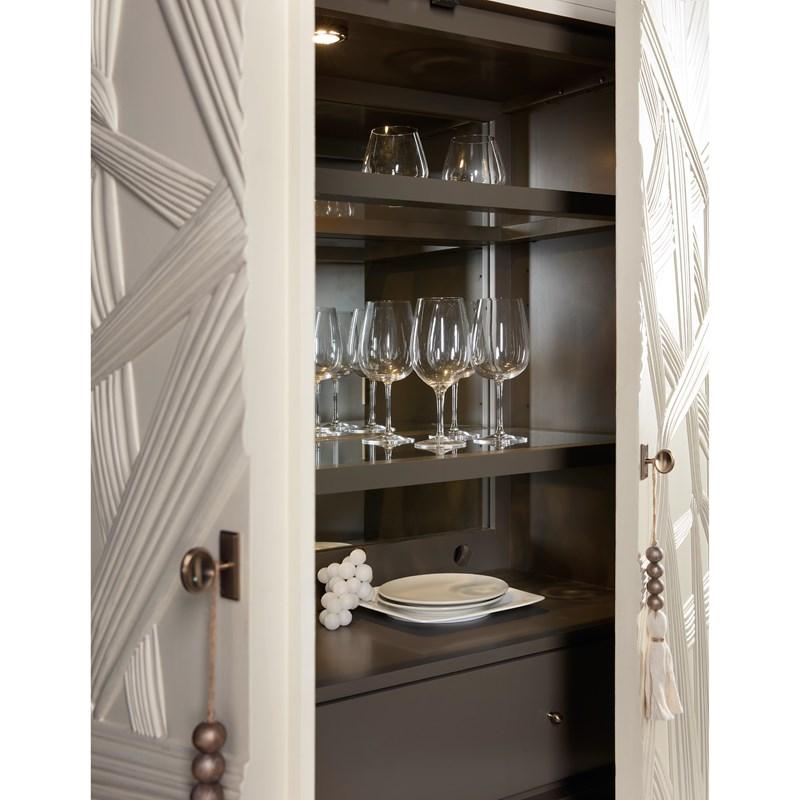 Large Picture of Hooker Furniture 628-50733-05 Melange Dream Weaver Bar Cabinet