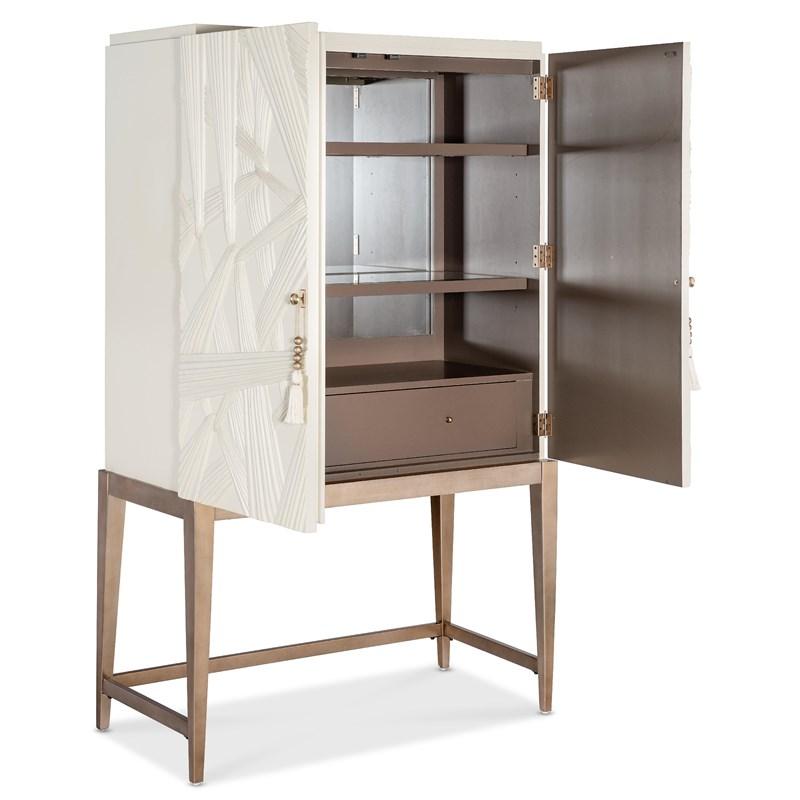 Large Picture of Hooker Furniture 628-50733-05 Melange Dream Weaver Bar Cabinet