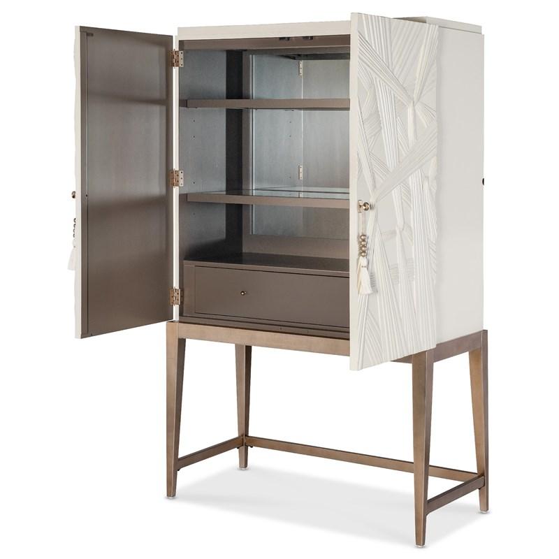 Large Picture of Hooker Furniture 628-50733-05 Melange Dream Weaver Bar Cabinet