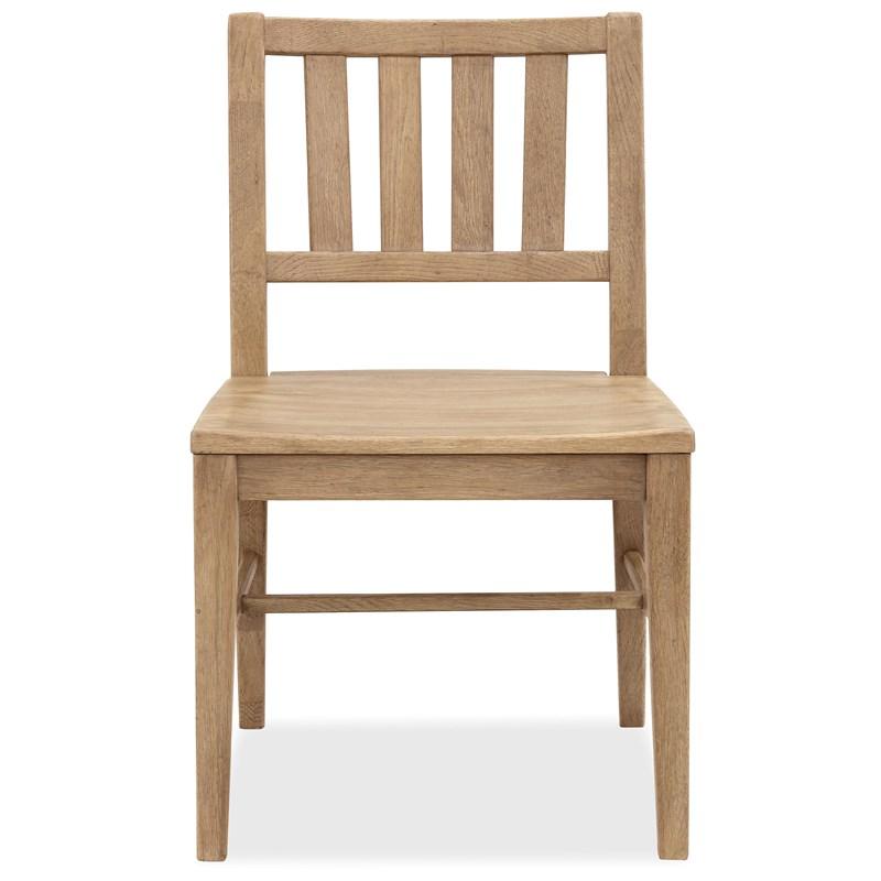 Large Picture of Hooker Furniture 6820-75311-80 Driftwood Splatback Side Chair