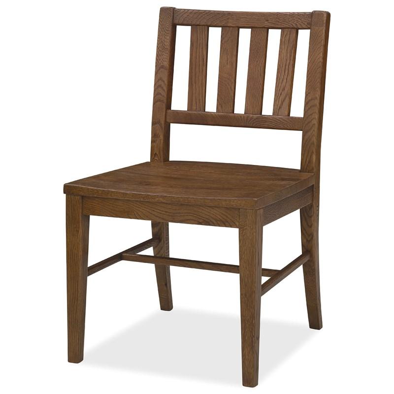 Large Picture of Hooker Furniture 6820-75311-85 Driftwood Splatback Side Chair