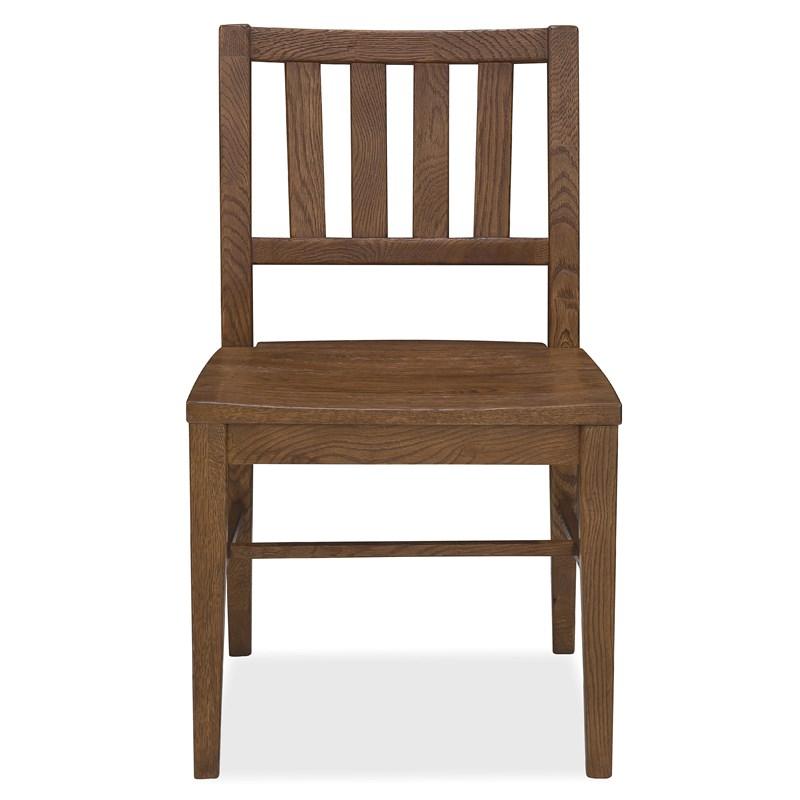 Large Picture of Hooker Furniture 6820-75311-85 Driftwood Splatback Side Chair