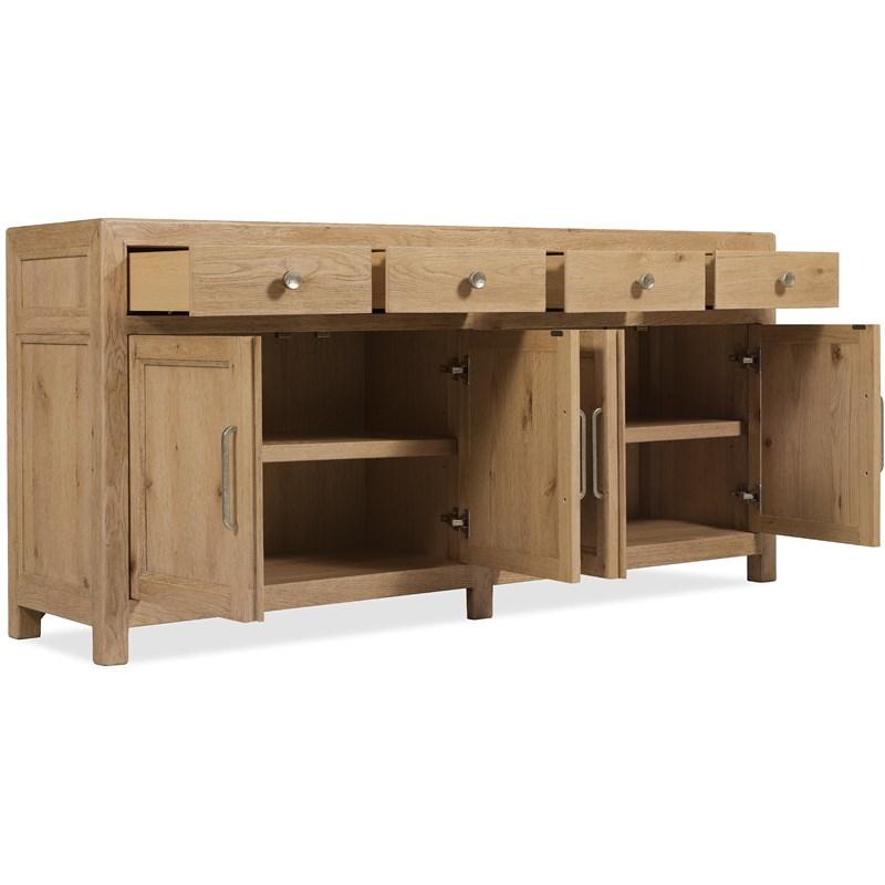 Large Picture of Hooker Furniture 6820-75901-80 Driftwood Buffet