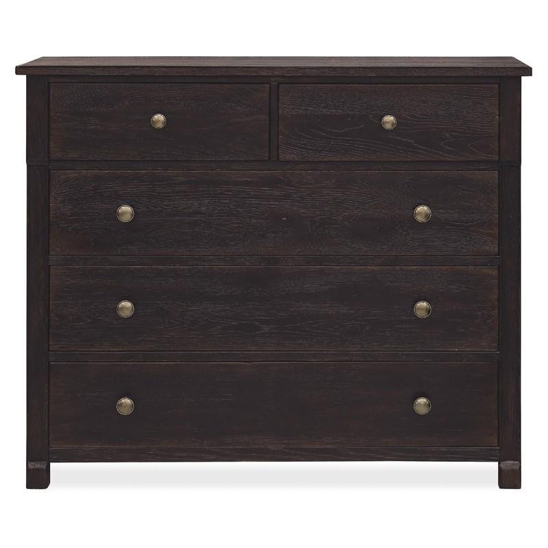 Large Picture of Hooker Furniture 6820-90011-99 Driftwood Five-Drawer Chest