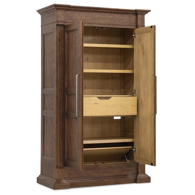 Large Picture of Hooker Furniture 6820-90013-85 Driftwood Wardrobe