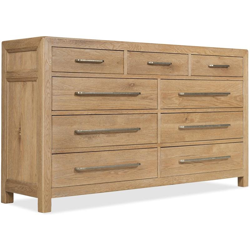 Hooker Furniture 6820-90201-80 Driftwood Nine-Drawer Dresser