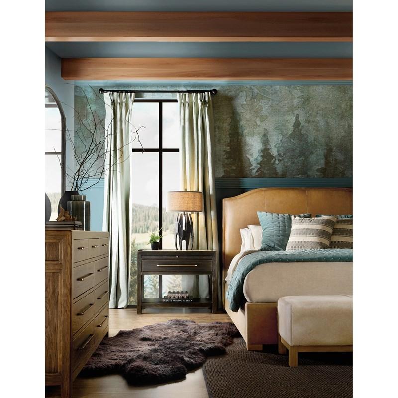 Large Picture of Hooker Furniture 6820-90201-80 Driftwood Nine-Drawer Dresser