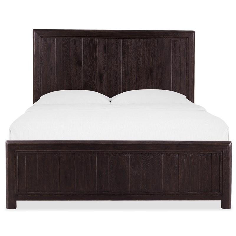 Large Picture of Hooker Furniture 6820-90250-99 Driftwood Queen Panel Bed