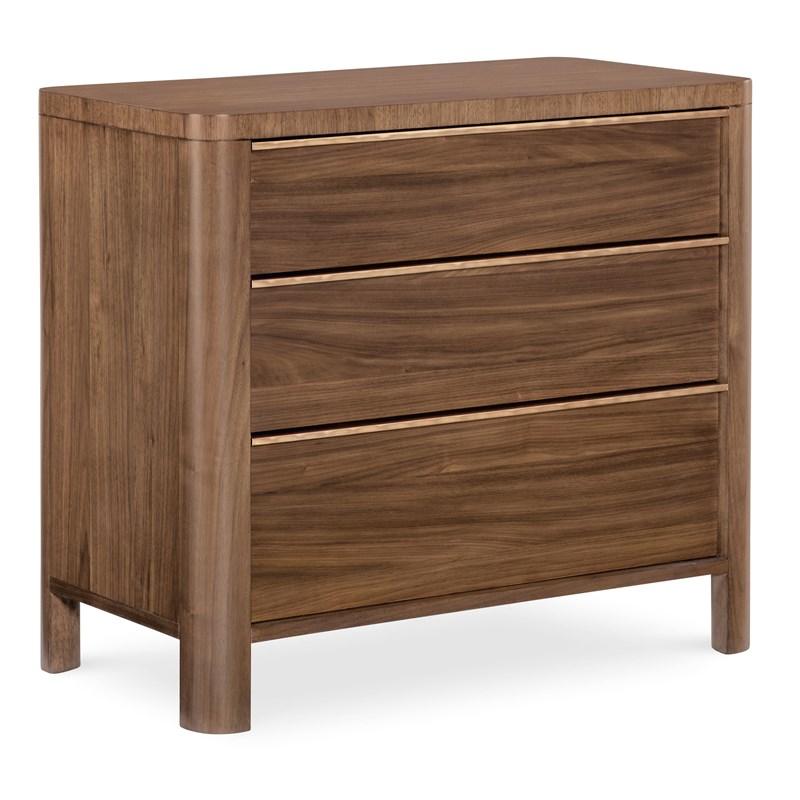 Hooker Furniture 7252-90216-85 Eleana Three Drawer Nightstand
