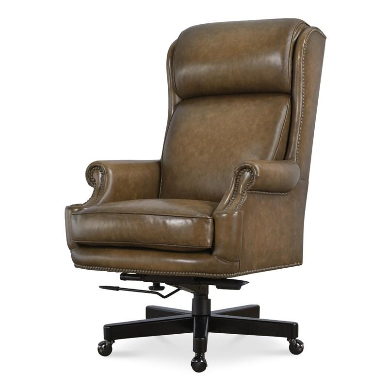 Large Picture of Hooker Furniture EC841-078 Tucker Executive Swivel Tilt Chair