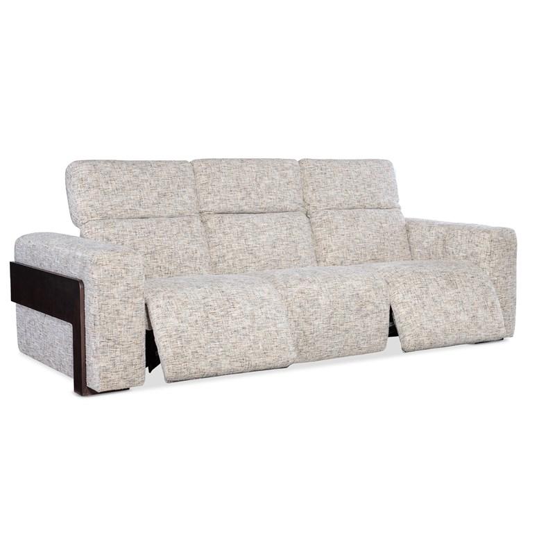 Large Picture of Hooker Furniture SS444-PH3-415 Atlas Power Sofa with Power Headrest