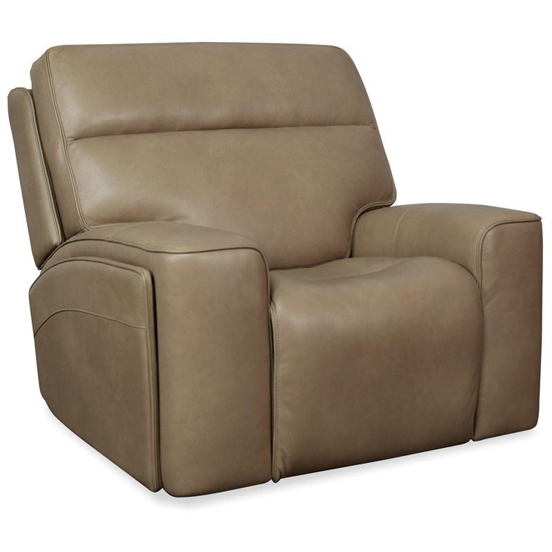 Hooker Furniture SS708-PHLG1-086 Riverton Power Gliding Recliner with Power Headrest/Lumbar