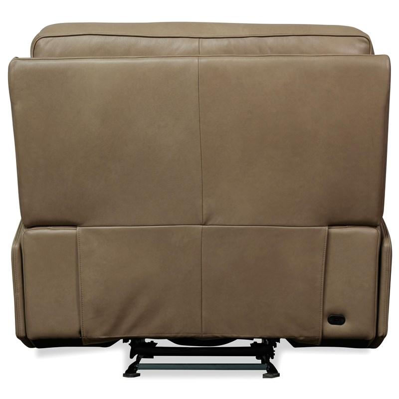 Large Picture of Hooker Furniture SS708-PHLG1-086 Riverton Power Gliding Recliner with Power Headrest/Lumbar