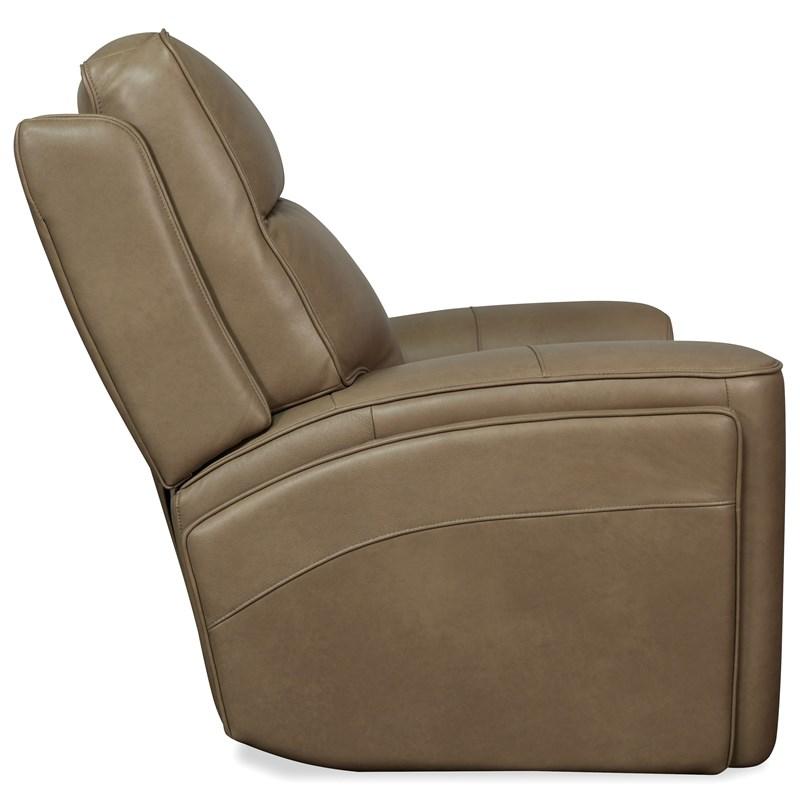 Large Picture of Hooker Furniture SS708-PHLG1-086 Riverton Power Gliding Recliner with Power Headrest/Lumbar