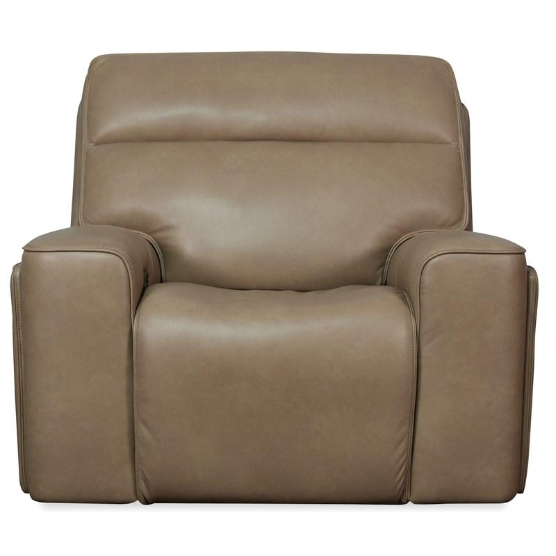 Large Picture of Hooker Furniture SS708-PHLG1-086 Riverton Power Gliding Recliner with Power Headrest/Lumbar