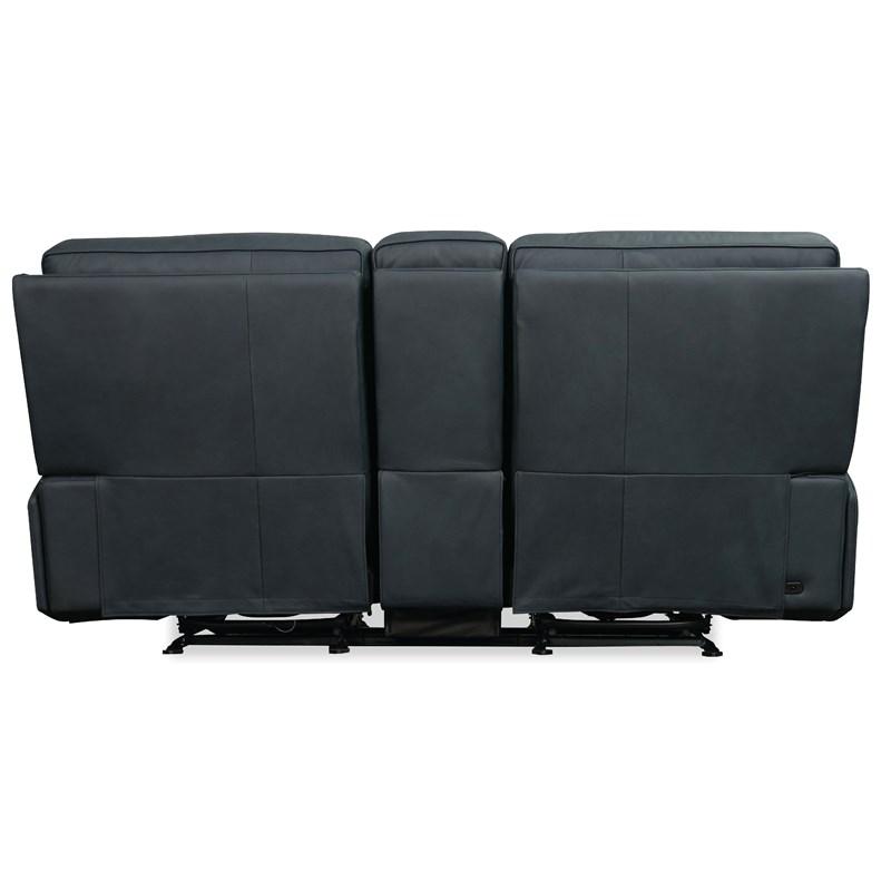 Large Picture of Hooker Furniture SS708-PHLG2C-048 Riverton Power Gliding Console Loveseat with Power Headrest/Lumbar