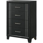 Crown Mark Charlie B9235-4 Chest - Charcoal