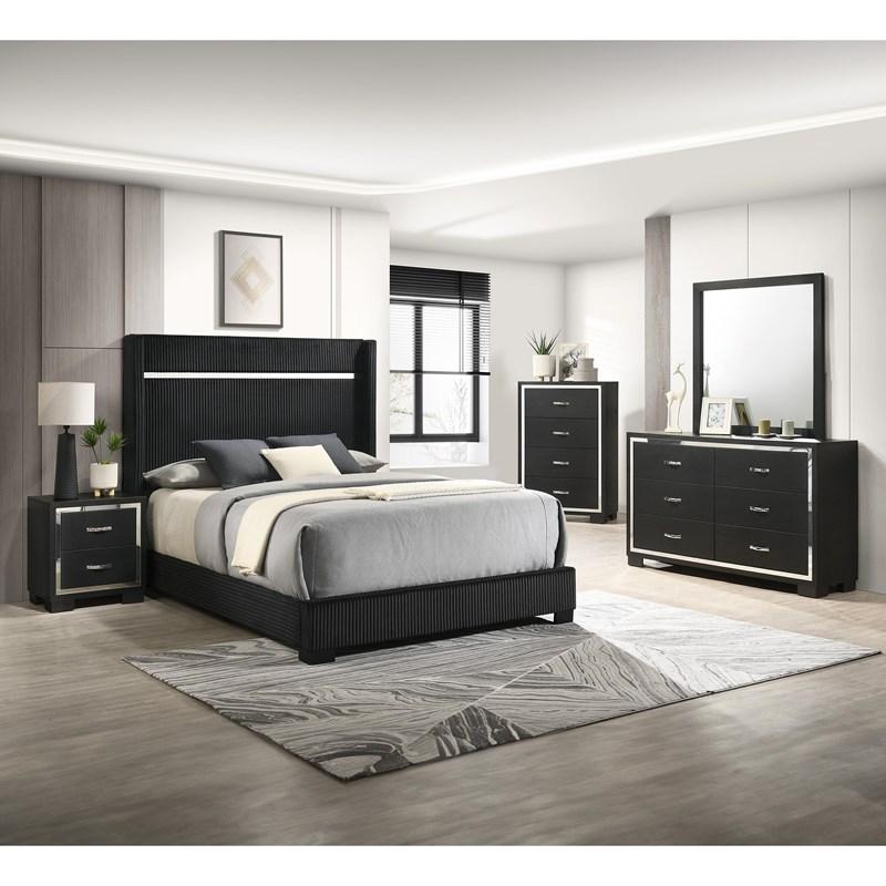 Large Picture of Crown Mark Gennro B9295-2 Nightstand