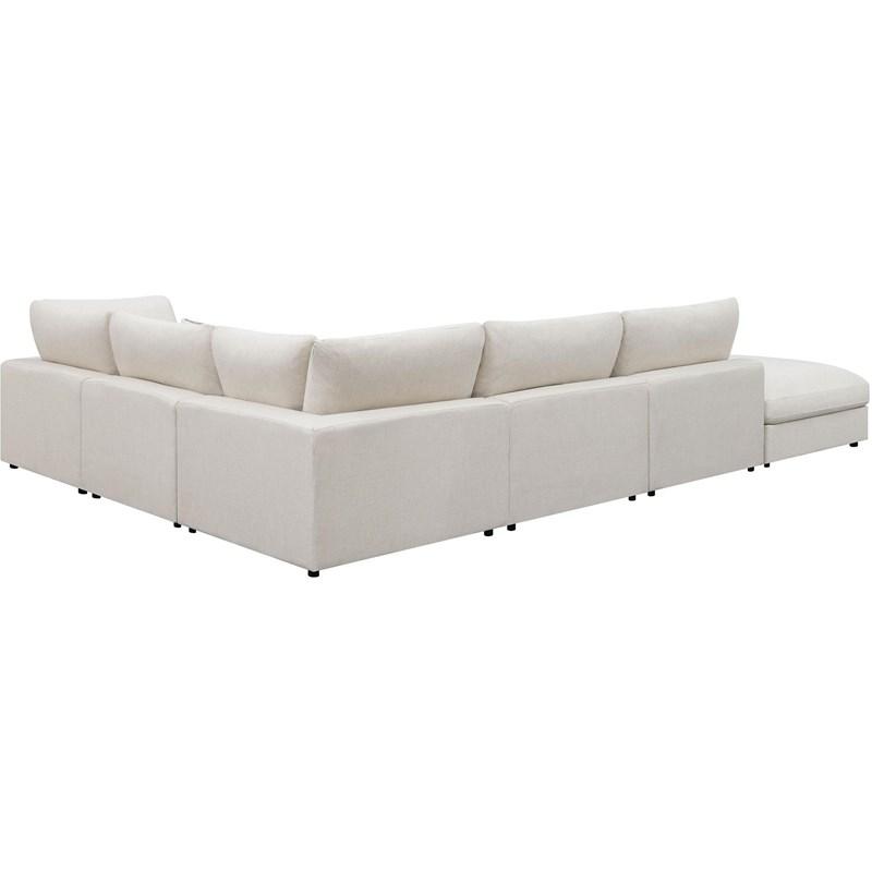 Large Picture of Coaster Furniture Serene 551321-SET 6 pc Upholstered Modular Sectional - Beige