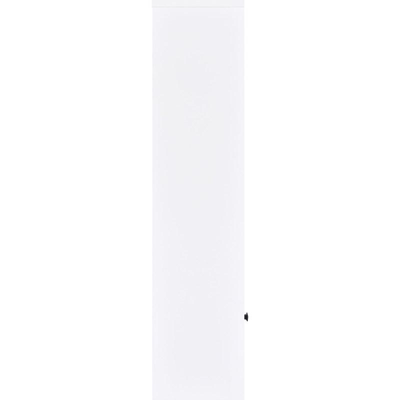 Large Picture of Coaster Furniture Laughlin 724114 3-shelf Engineered Wood Media Tower - White