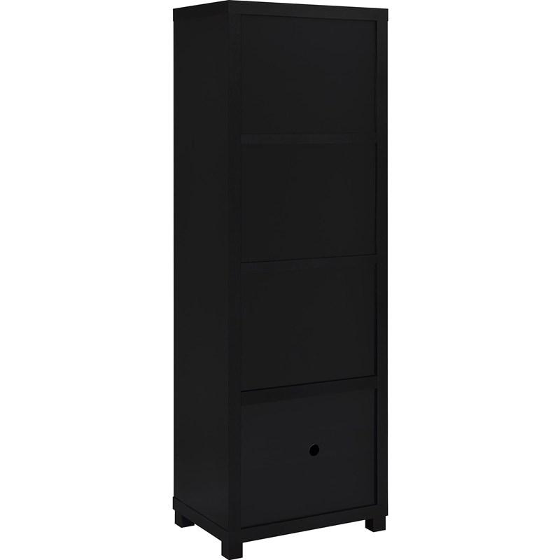 Large Picture of Coaster Furniture Jupiter 736303-SET 3-piece Entertainment Center 79-inch TV Stand - Black