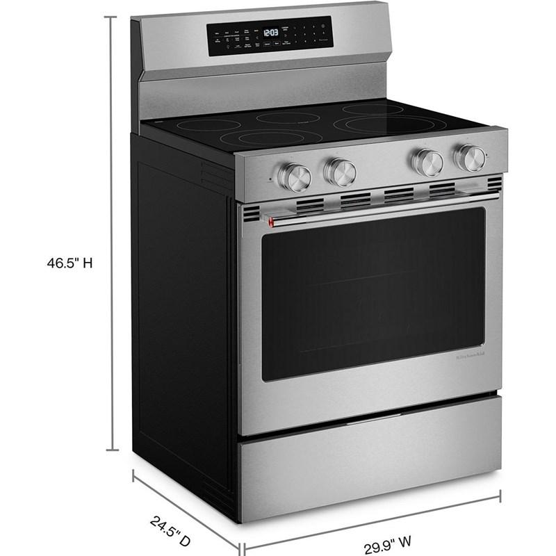 Large Picture of KitchenAid KFES530SPS