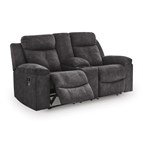 Benchcraft Brysonview 6360594 Double Reclining Loveseat with Console