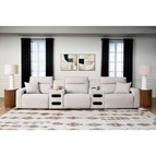 Signature Design by Ashley ModMax II 65907S13 5 pc Power Reclining Sectional with Audio Consoles